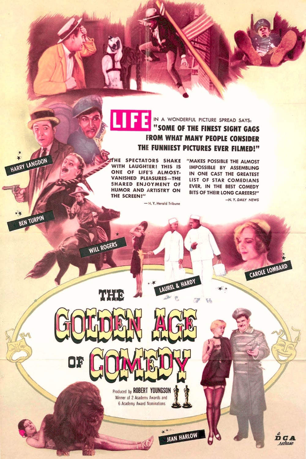 Poster for the movie "The Golden Age of Comedy"