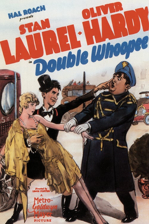 Poster for the movie "Double Whoopee"