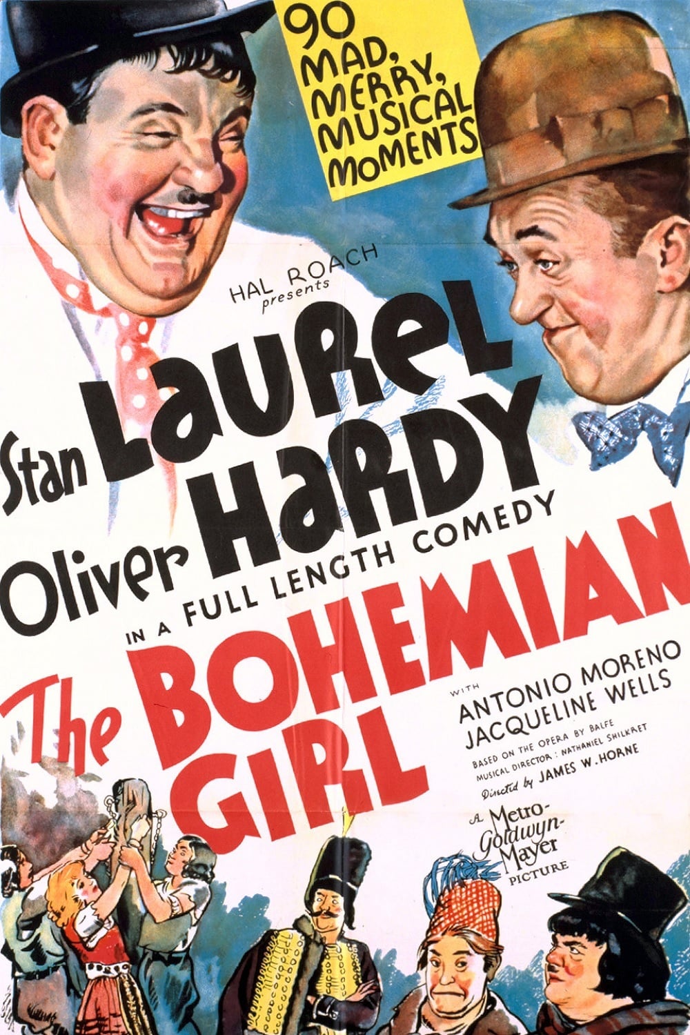 Poster for the movie "The Bohemian Girl"