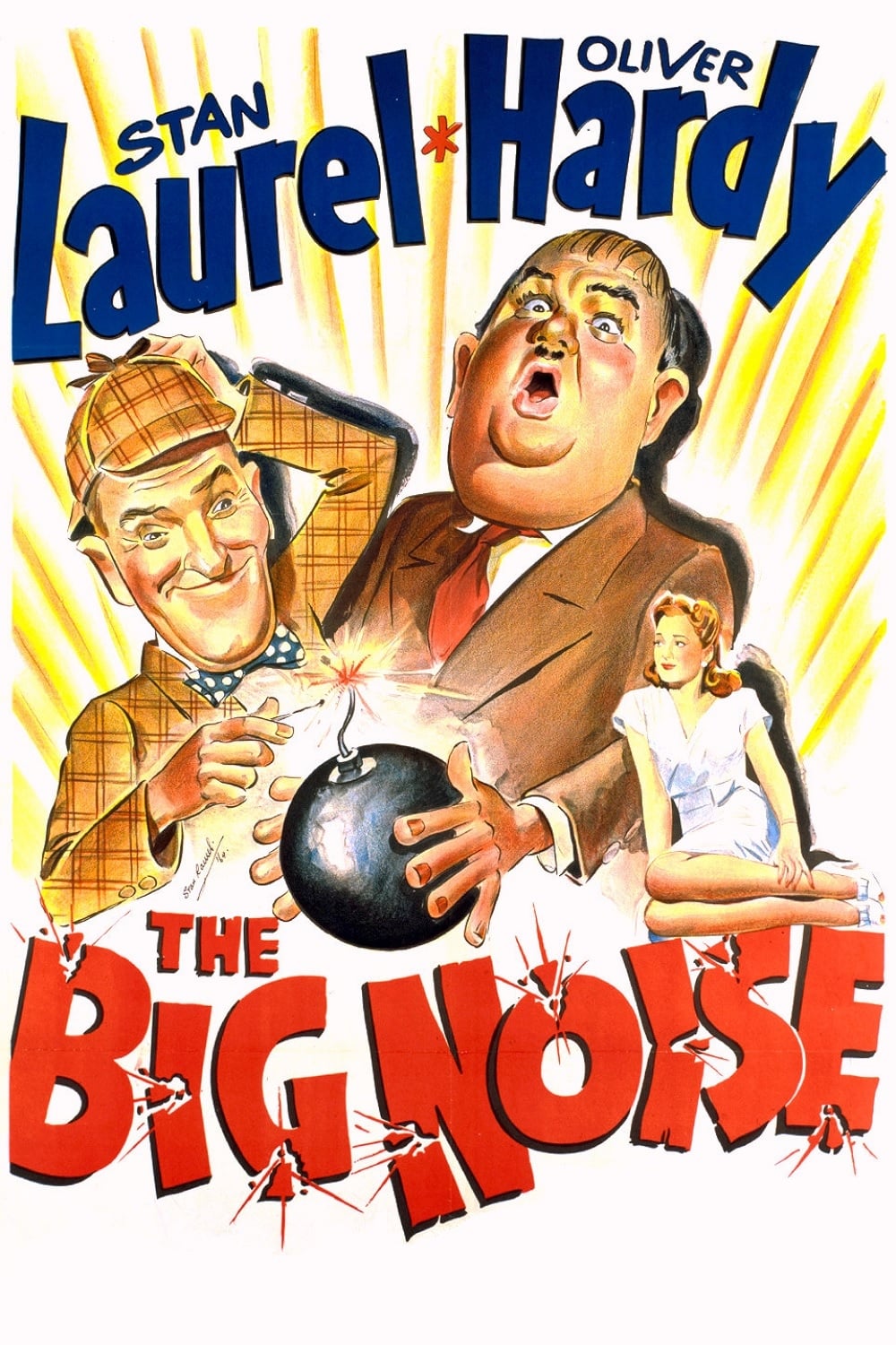 Poster for the movie "The Big Noise"