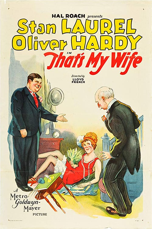 Poster for the movie "That's My Wife"