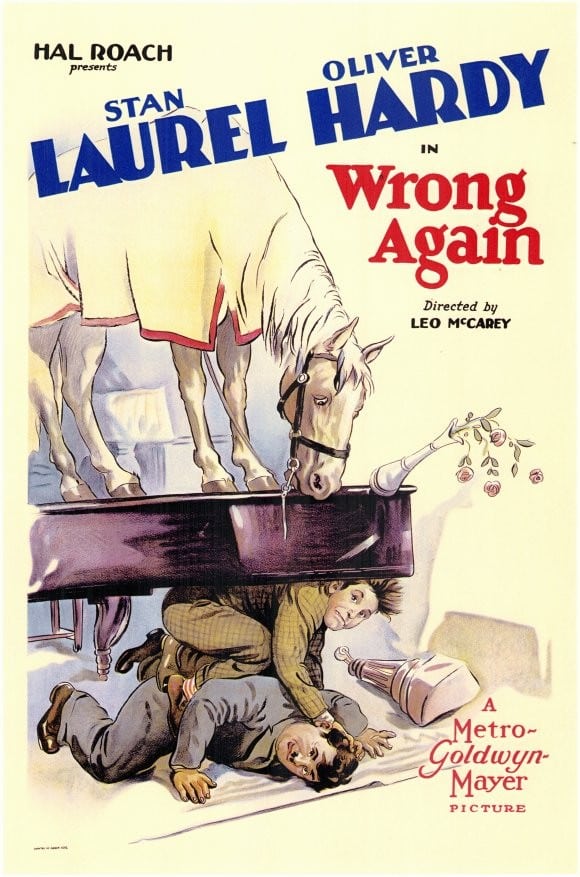 Poster for the movie "Wrong Again"