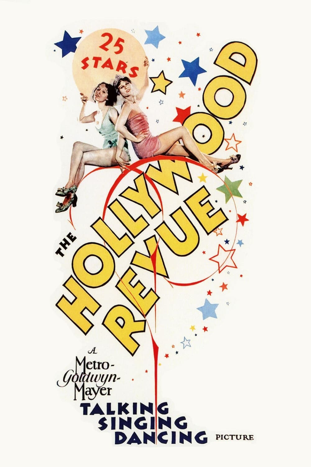Poster for the movie "The Hollywood Revue of 1929"