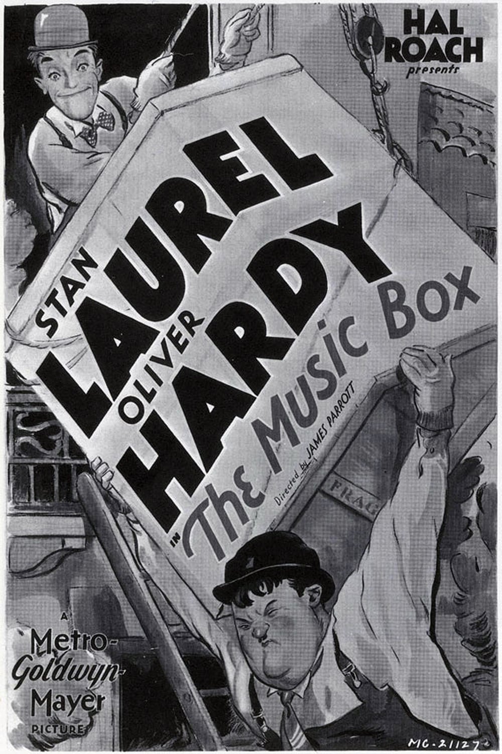 Poster for the movie "The Music Box"