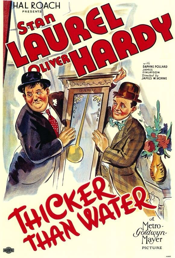 Poster for the movie "Thicker Than Water"