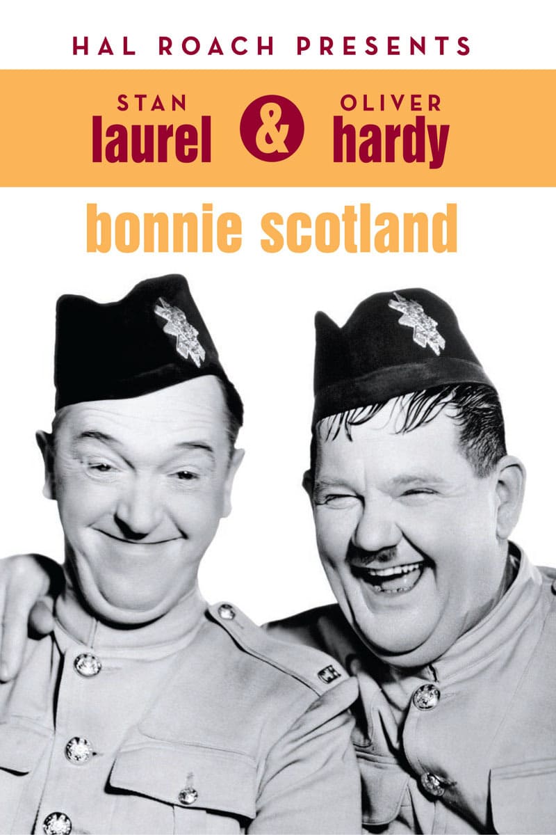 Poster for the movie "Bonnie Scotland"